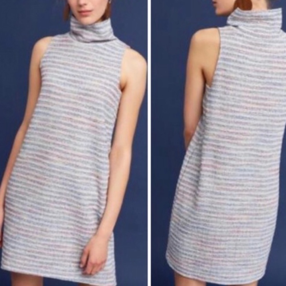 Akemi + Kin Mock Neck Tunic Dress
